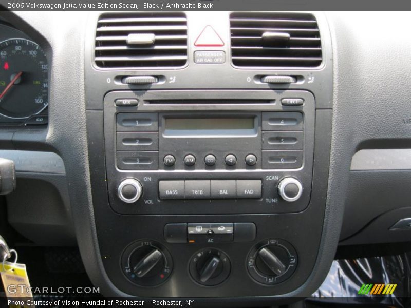 Black / Anthracite Black 2006 Volkswagen Jetta Value Edition Sedan
