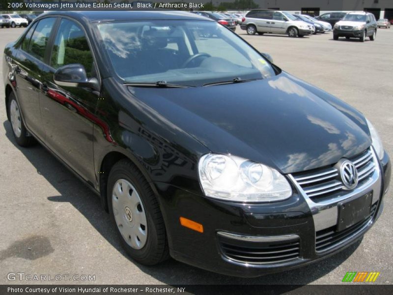 Black / Anthracite Black 2006 Volkswagen Jetta Value Edition Sedan