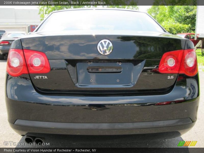 Black / Anthracite Black 2006 Volkswagen Jetta Value Edition Sedan
