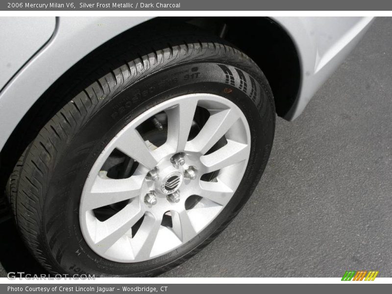 Silver Frost Metallic / Dark Charcoal 2006 Mercury Milan V6