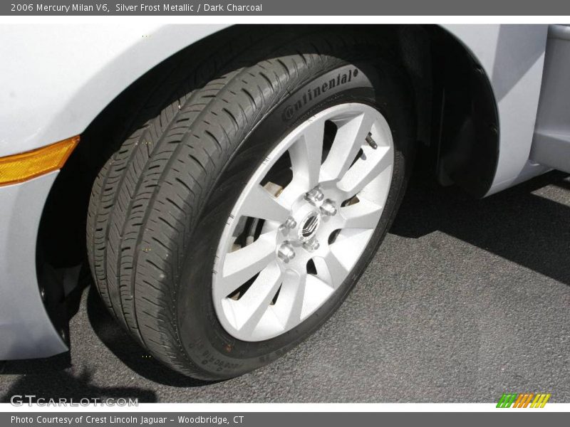 Silver Frost Metallic / Dark Charcoal 2006 Mercury Milan V6