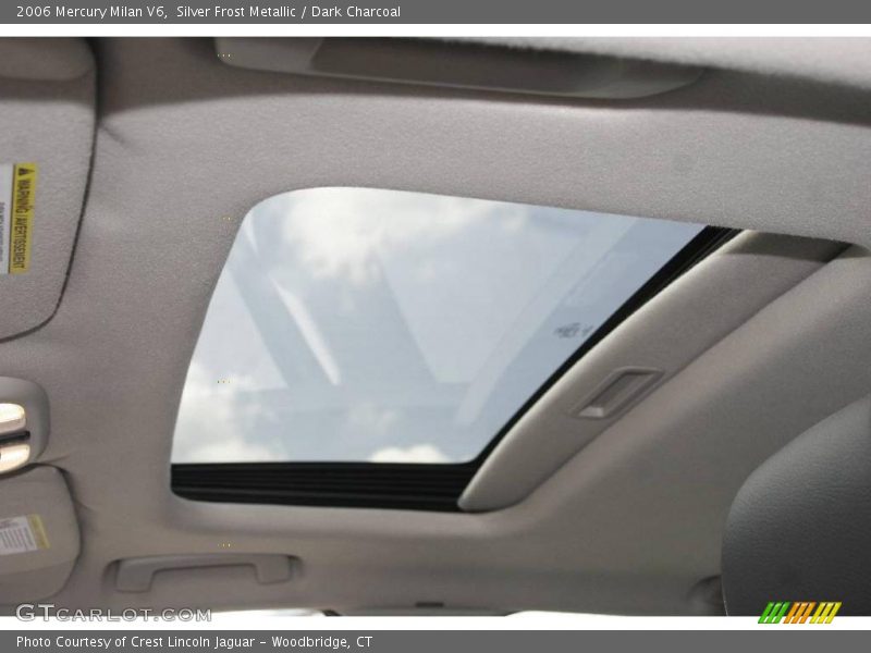 Silver Frost Metallic / Dark Charcoal 2006 Mercury Milan V6
