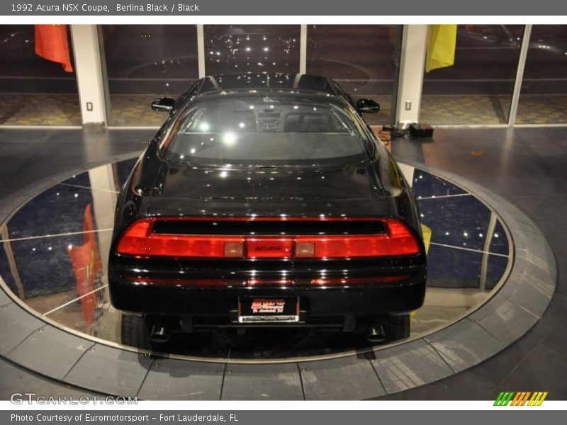 Berlina Black / Black 1992 Acura NSX Coupe