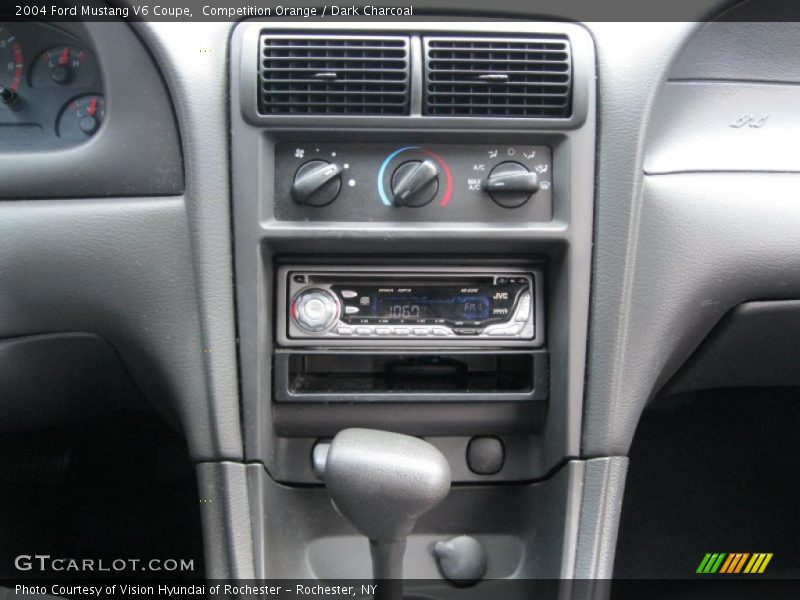 Competition Orange / Dark Charcoal 2004 Ford Mustang V6 Coupe