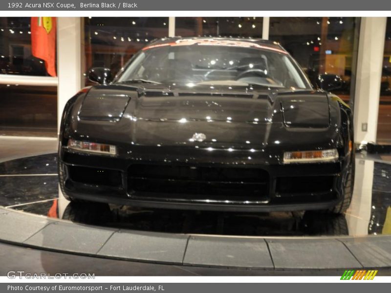 Berlina Black / Black 1992 Acura NSX Coupe