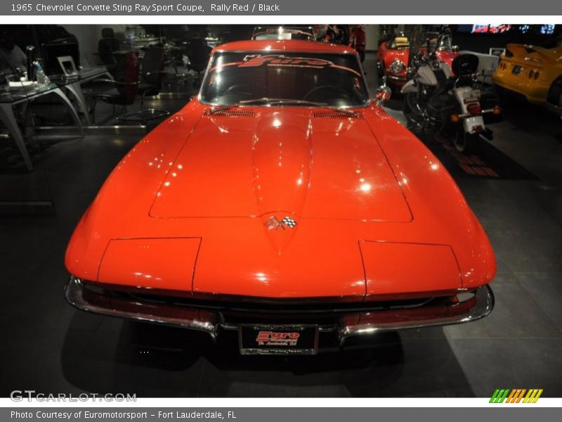 Rally Red / Black 1965 Chevrolet Corvette Sting Ray Sport Coupe