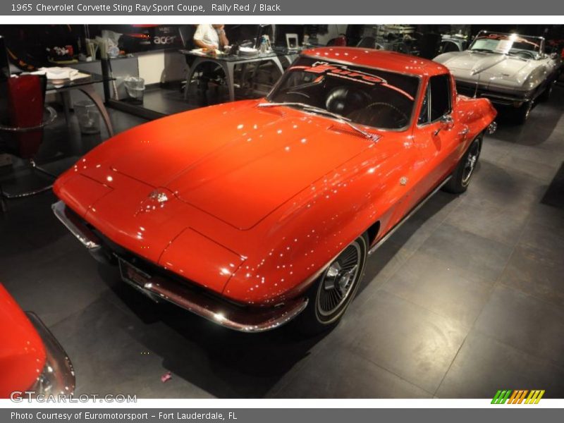 Rally Red / Black 1965 Chevrolet Corvette Sting Ray Sport Coupe