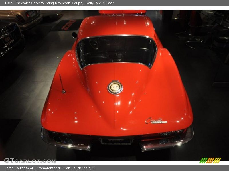 Rally Red / Black 1965 Chevrolet Corvette Sting Ray Sport Coupe