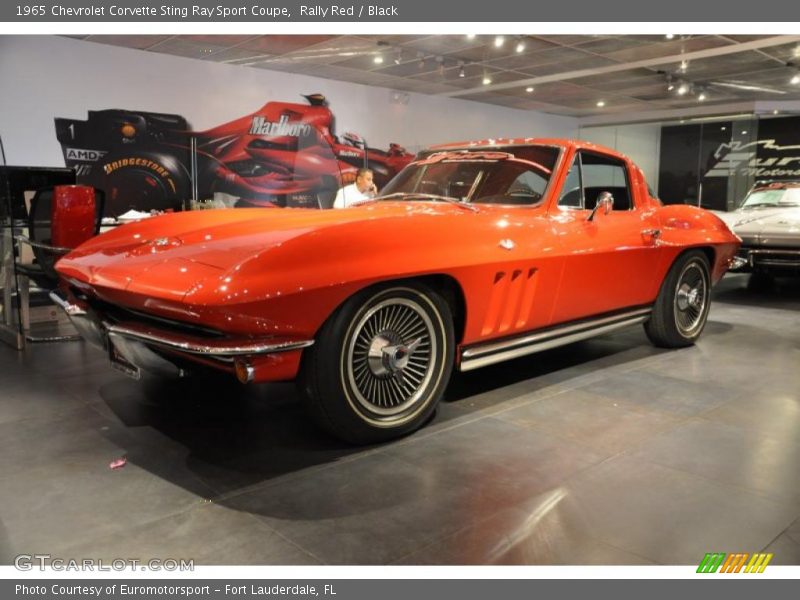 Rally Red / Black 1965 Chevrolet Corvette Sting Ray Sport Coupe