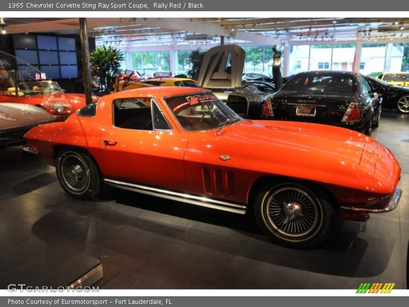 Rally Red / Black 1965 Chevrolet Corvette Sting Ray Sport Coupe