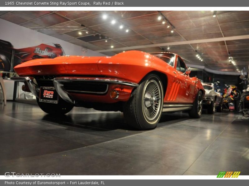 Rally Red / Black 1965 Chevrolet Corvette Sting Ray Sport Coupe