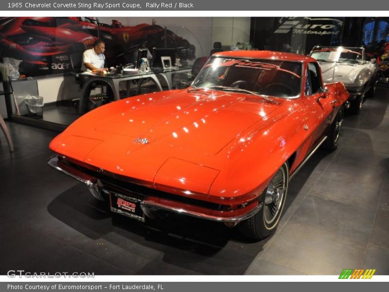 Rally Red / Black 1965 Chevrolet Corvette Sting Ray Sport Coupe