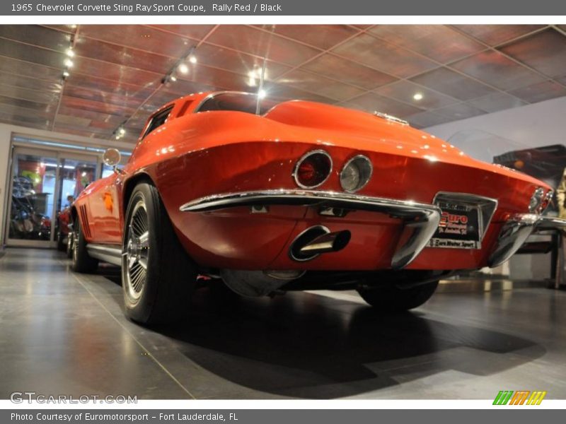 Rally Red / Black 1965 Chevrolet Corvette Sting Ray Sport Coupe