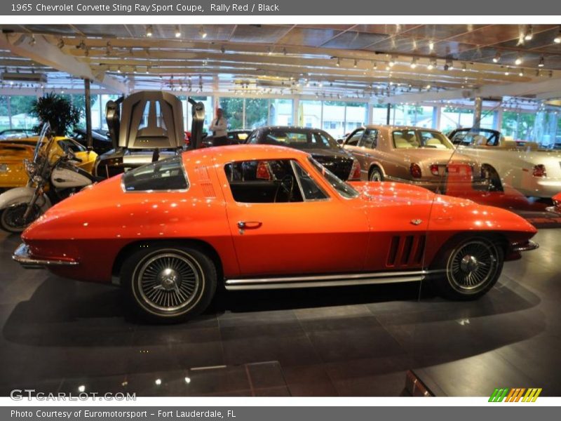Rally Red / Black 1965 Chevrolet Corvette Sting Ray Sport Coupe