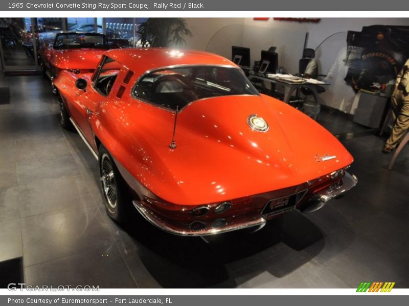 Rally Red / Black 1965 Chevrolet Corvette Sting Ray Sport Coupe