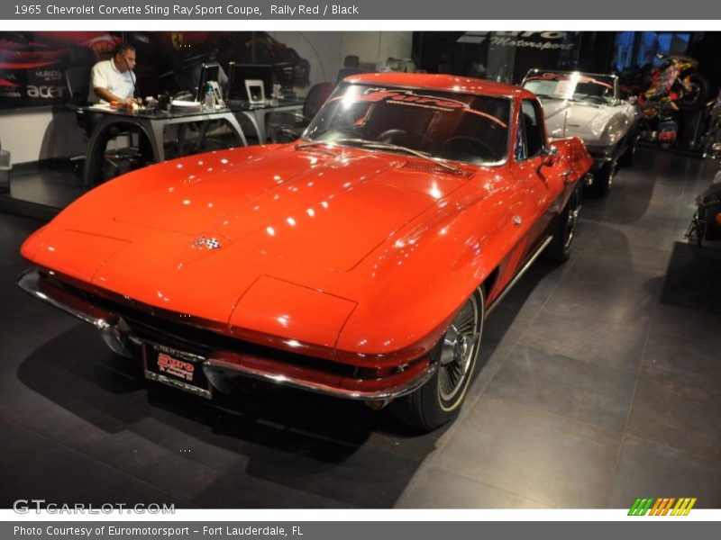 Rally Red / Black 1965 Chevrolet Corvette Sting Ray Sport Coupe
