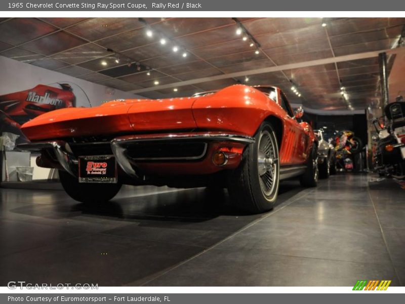 Rally Red / Black 1965 Chevrolet Corvette Sting Ray Sport Coupe