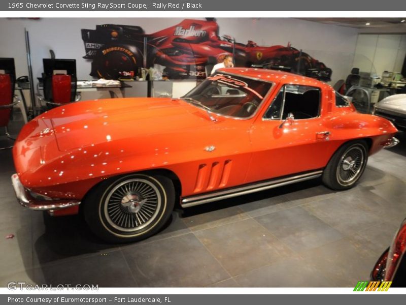 Rally Red / Black 1965 Chevrolet Corvette Sting Ray Sport Coupe