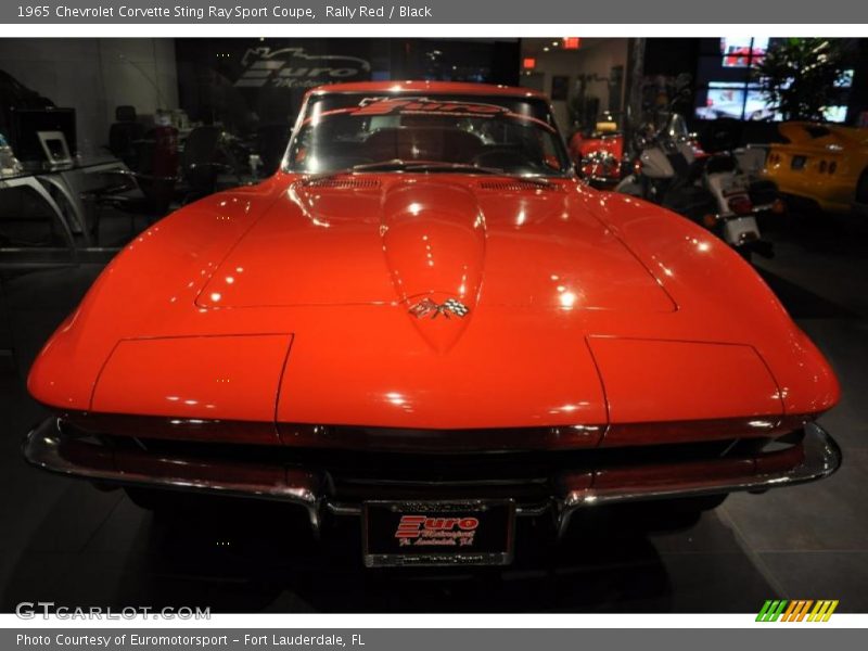 Rally Red / Black 1965 Chevrolet Corvette Sting Ray Sport Coupe