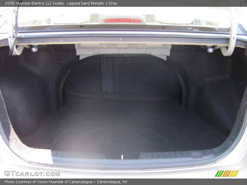 Laguna Sand Metallic / Gray 2008 Hyundai Elantra GLS Sedan
