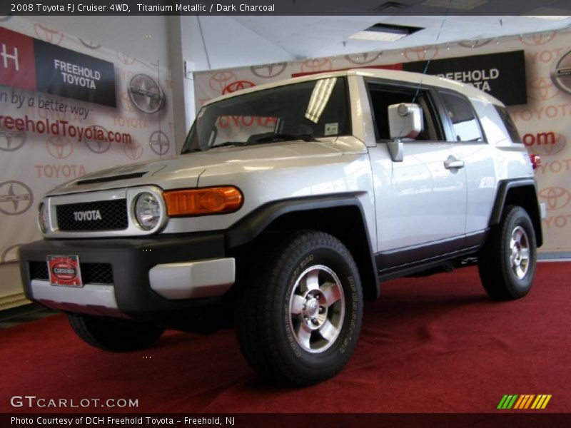 Titanium Metallic / Dark Charcoal 2008 Toyota FJ Cruiser 4WD