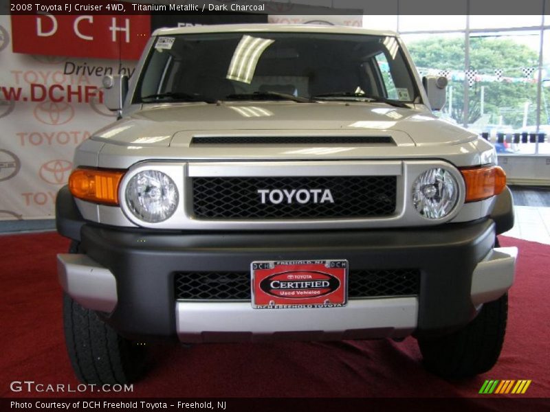 Titanium Metallic / Dark Charcoal 2008 Toyota FJ Cruiser 4WD
