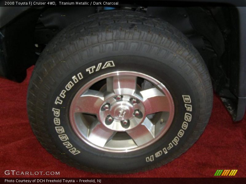 Titanium Metallic / Dark Charcoal 2008 Toyota FJ Cruiser 4WD