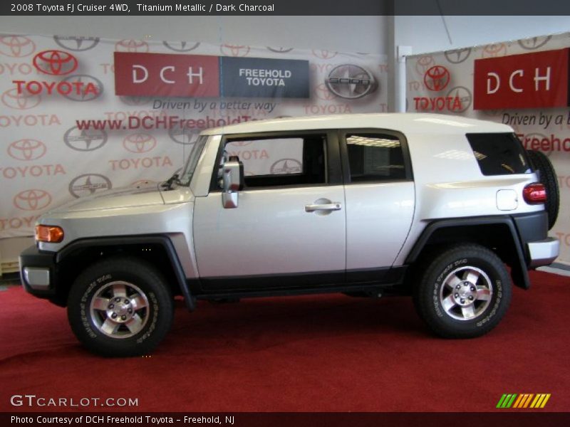Titanium Metallic / Dark Charcoal 2008 Toyota FJ Cruiser 4WD