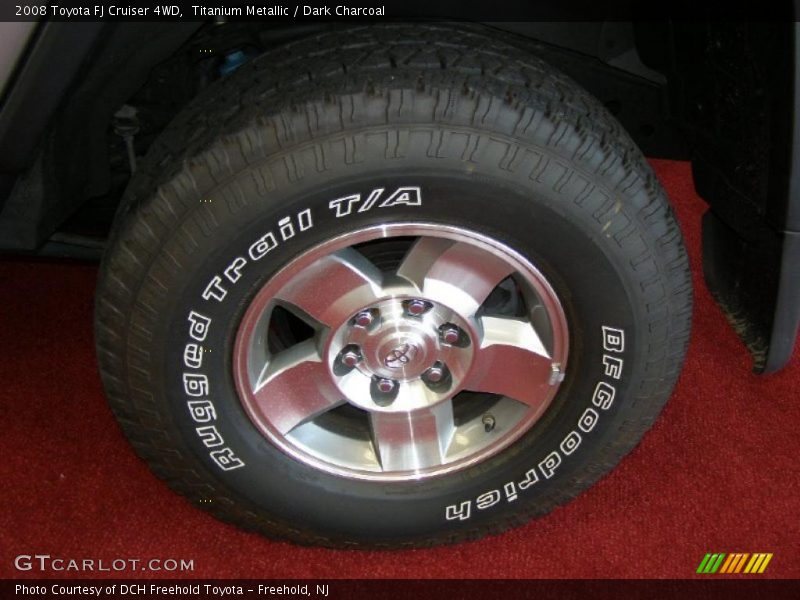 Titanium Metallic / Dark Charcoal 2008 Toyota FJ Cruiser 4WD