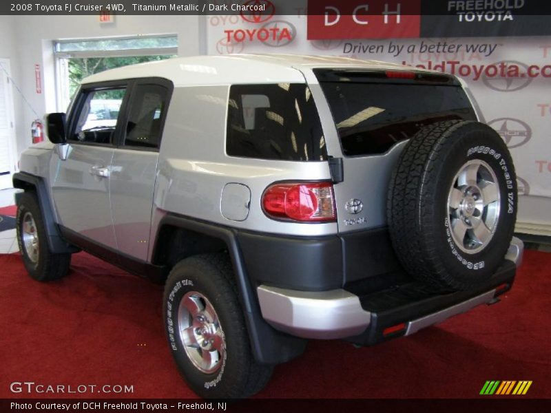 Titanium Metallic / Dark Charcoal 2008 Toyota FJ Cruiser 4WD