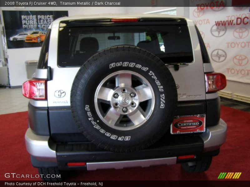 Titanium Metallic / Dark Charcoal 2008 Toyota FJ Cruiser 4WD