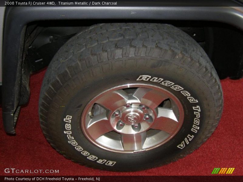 Titanium Metallic / Dark Charcoal 2008 Toyota FJ Cruiser 4WD