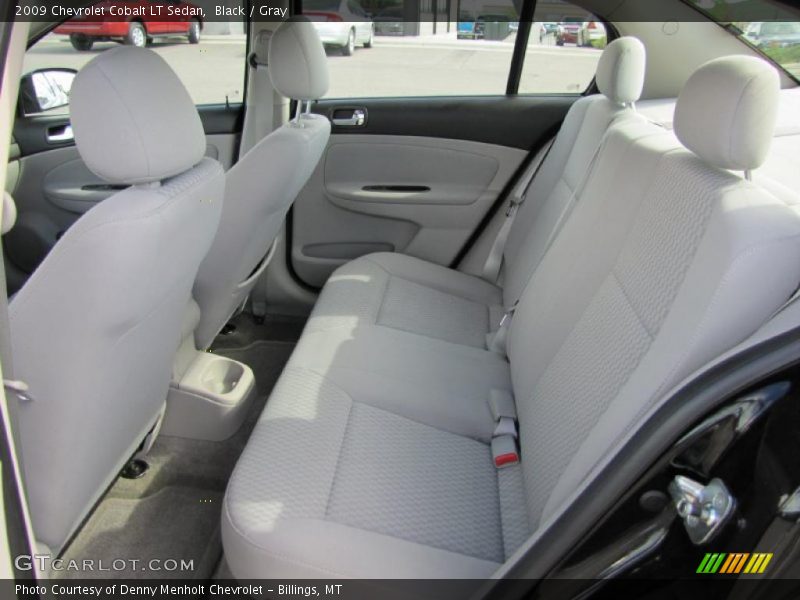 Black / Gray 2009 Chevrolet Cobalt LT Sedan