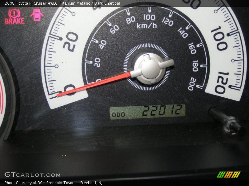 Titanium Metallic / Dark Charcoal 2008 Toyota FJ Cruiser 4WD