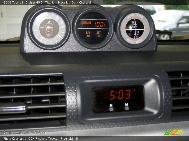 Titanium Metallic / Dark Charcoal 2008 Toyota FJ Cruiser 4WD