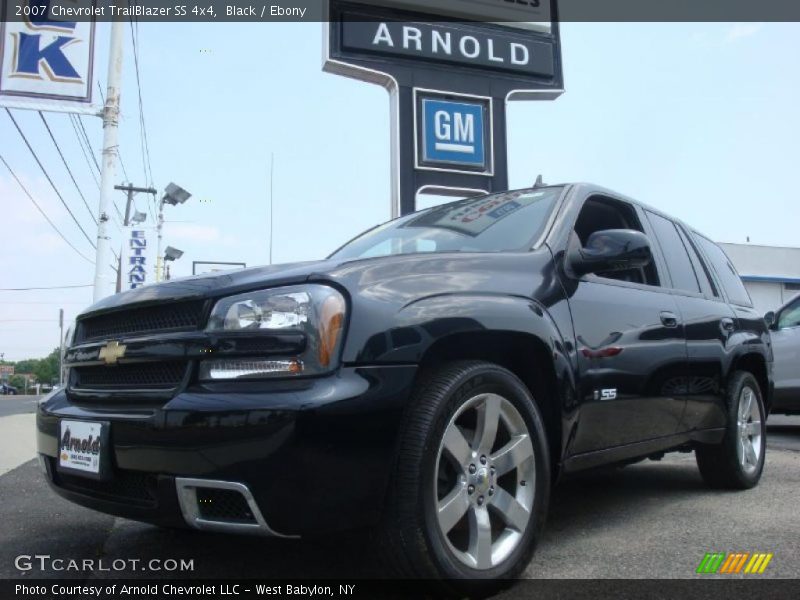 Black / Ebony 2007 Chevrolet TrailBlazer SS 4x4
