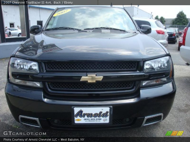 Black / Ebony 2007 Chevrolet TrailBlazer SS 4x4
