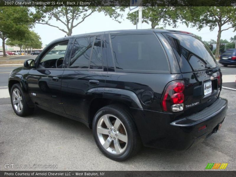 Black / Ebony 2007 Chevrolet TrailBlazer SS 4x4