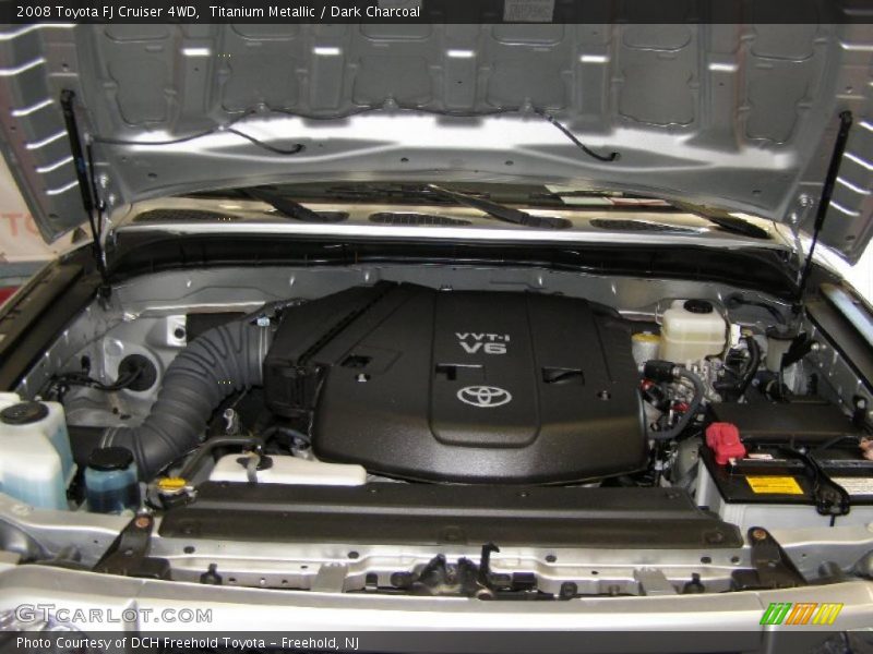 Titanium Metallic / Dark Charcoal 2008 Toyota FJ Cruiser 4WD