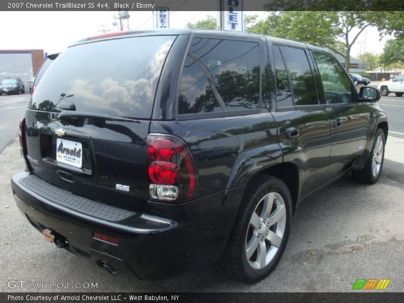 Black / Ebony 2007 Chevrolet TrailBlazer SS 4x4