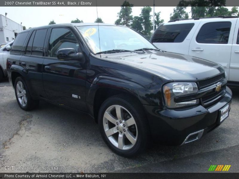 Black / Ebony 2007 Chevrolet TrailBlazer SS 4x4