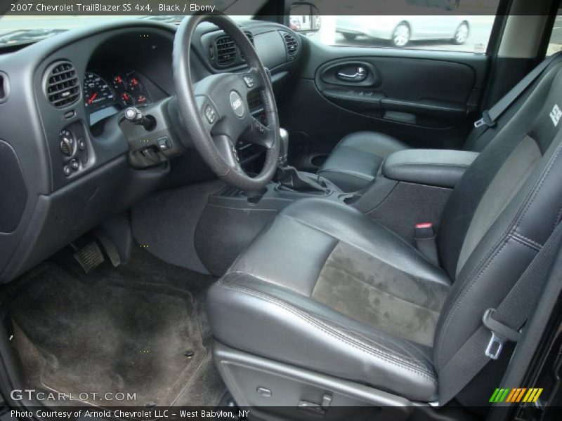 Black / Ebony 2007 Chevrolet TrailBlazer SS 4x4