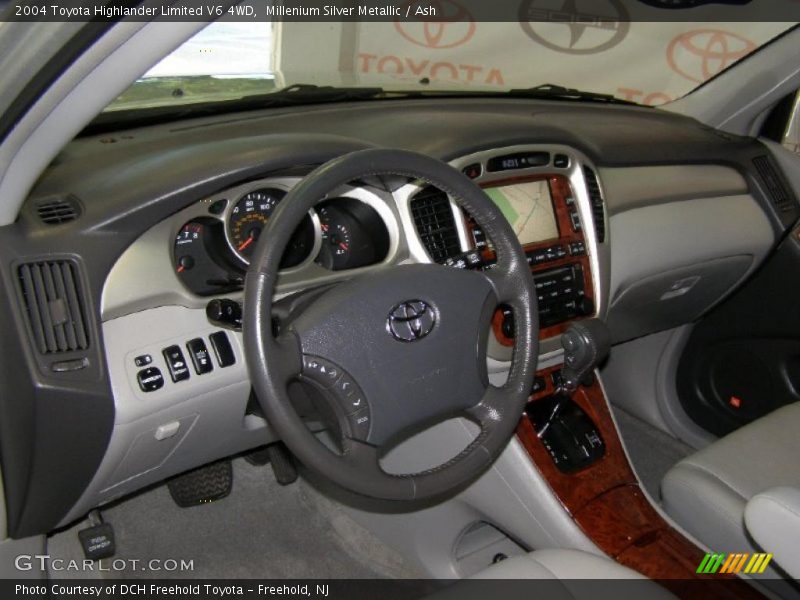 Millenium Silver Metallic / Ash 2004 Toyota Highlander Limited V6 4WD