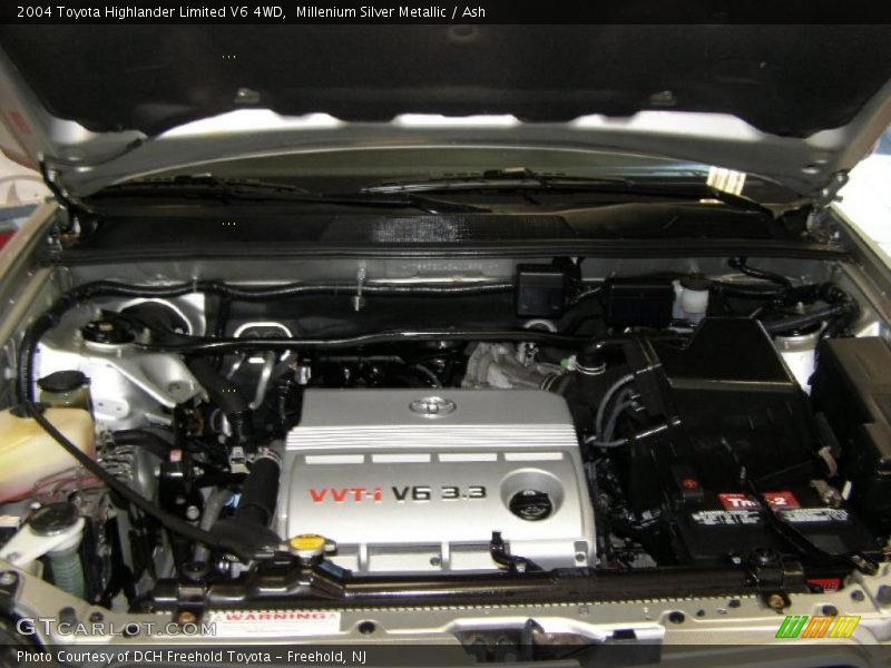 Millenium Silver Metallic / Ash 2004 Toyota Highlander Limited V6 4WD
