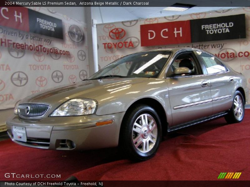 Arizona Beige Metallic / Dark Charcoal 2004 Mercury Sable LS Premium Sedan