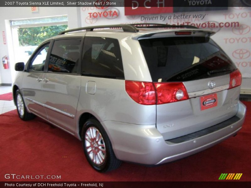 Silver Shadow Pearl / Stone 2007 Toyota Sienna XLE Limited