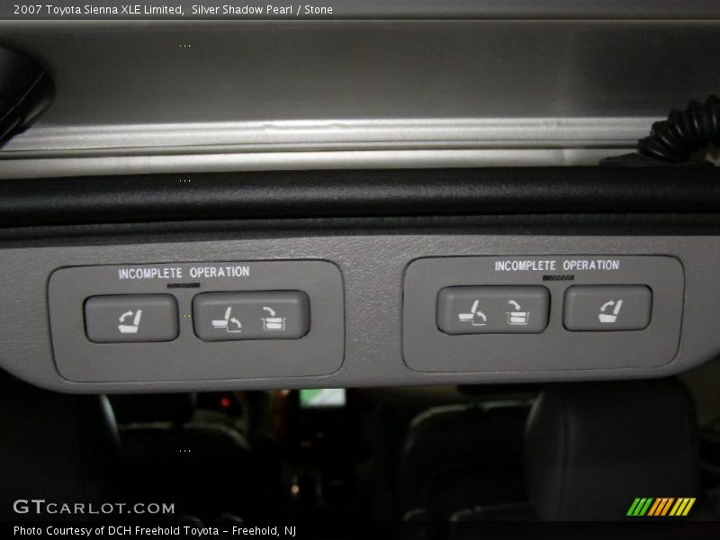 Silver Shadow Pearl / Stone 2007 Toyota Sienna XLE Limited