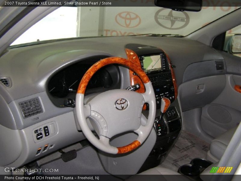 Silver Shadow Pearl / Stone 2007 Toyota Sienna XLE Limited