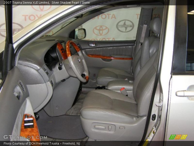 Silver Shadow Pearl / Stone 2007 Toyota Sienna XLE Limited