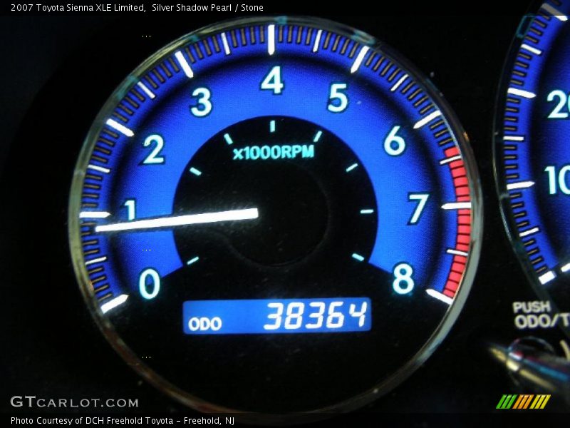 Silver Shadow Pearl / Stone 2007 Toyota Sienna XLE Limited